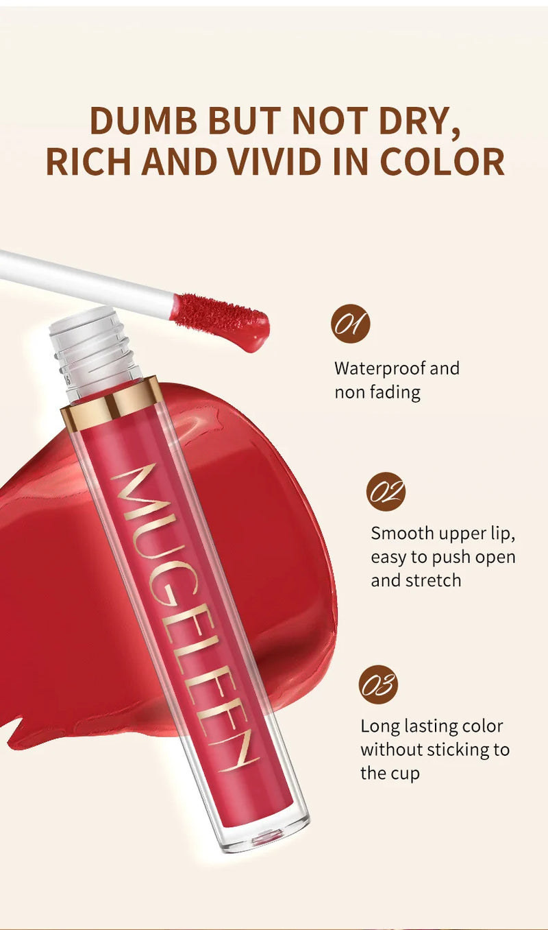 CALLCALL LING Transfer-Proof Velvet Matte Liquid Lipstick Set - 6-Piece Set , Long-Lasting Non-Smudge