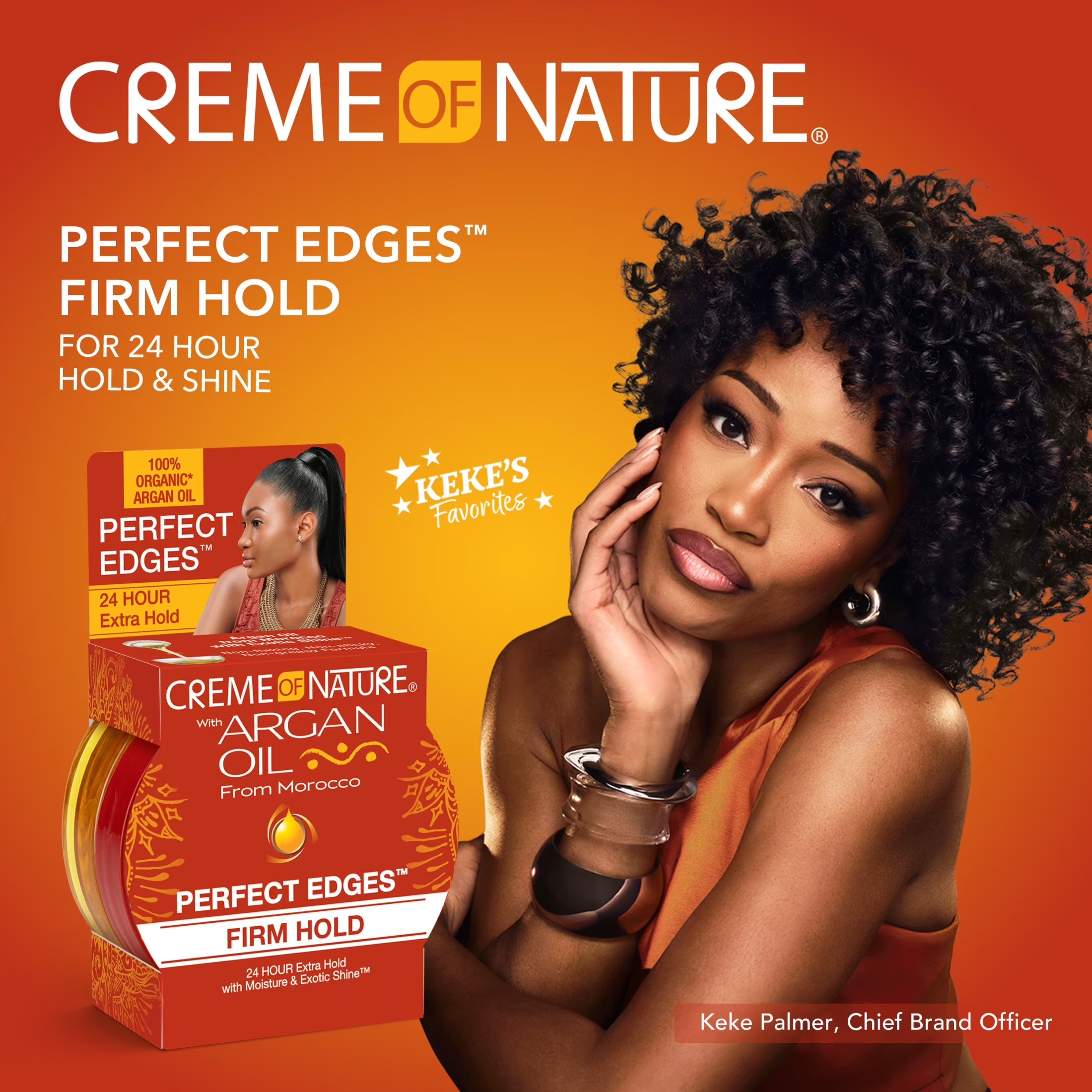 (2 Pack)  Perfect Edges™ Firm Hold Edge Control with Argan Oil, 2.25 Oz
