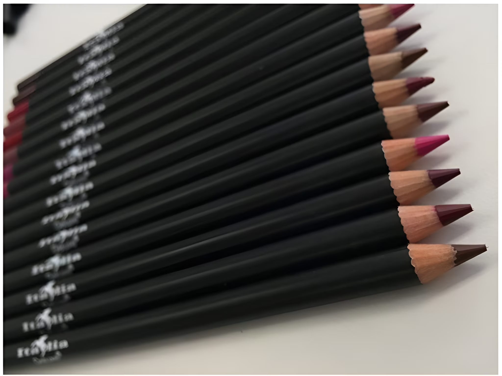 12Pc  Ultra Fine Lip Liner Set of 12 Color