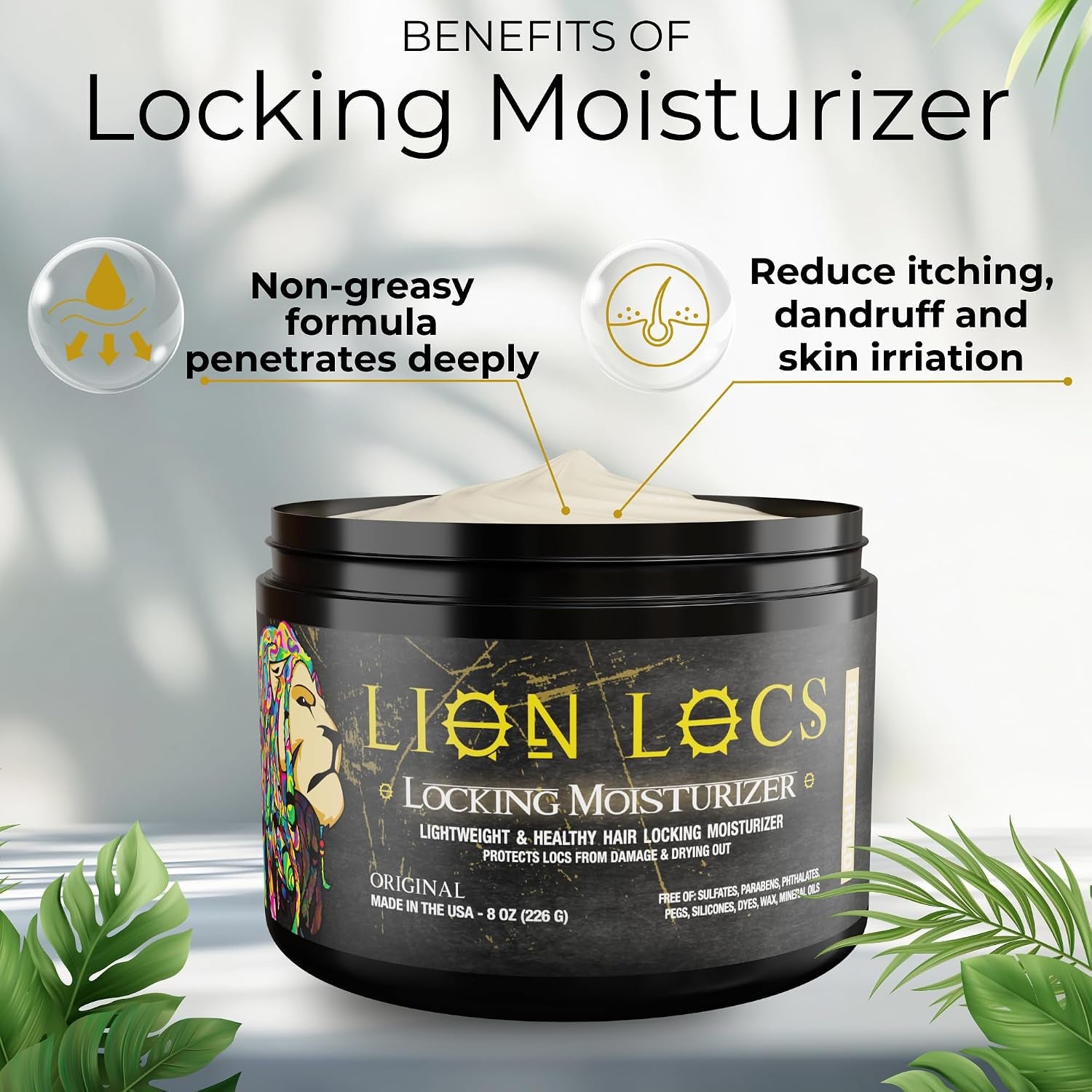 Dreadlock Locking Gel for Retwists, Braids | No Buildup