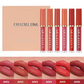 CALLCALL LING Transfer-Proof Velvet Matte Liquid Lipstick Set - 6-Piece Set , Long-Lasting Non-Smudge