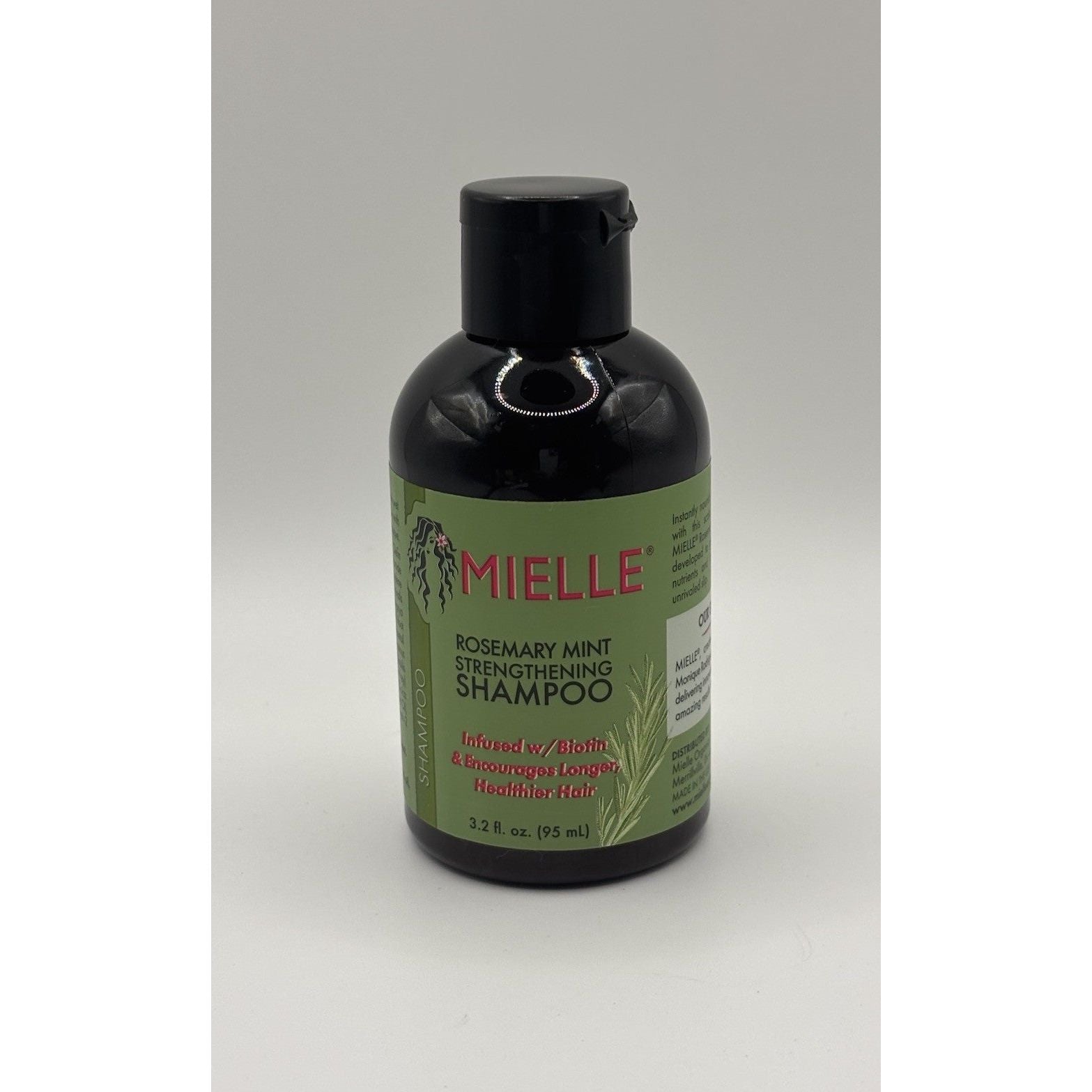 Mielle Organics Rosemary Mint Strengthening Shampoo Travel Size 95ml/3.2oz