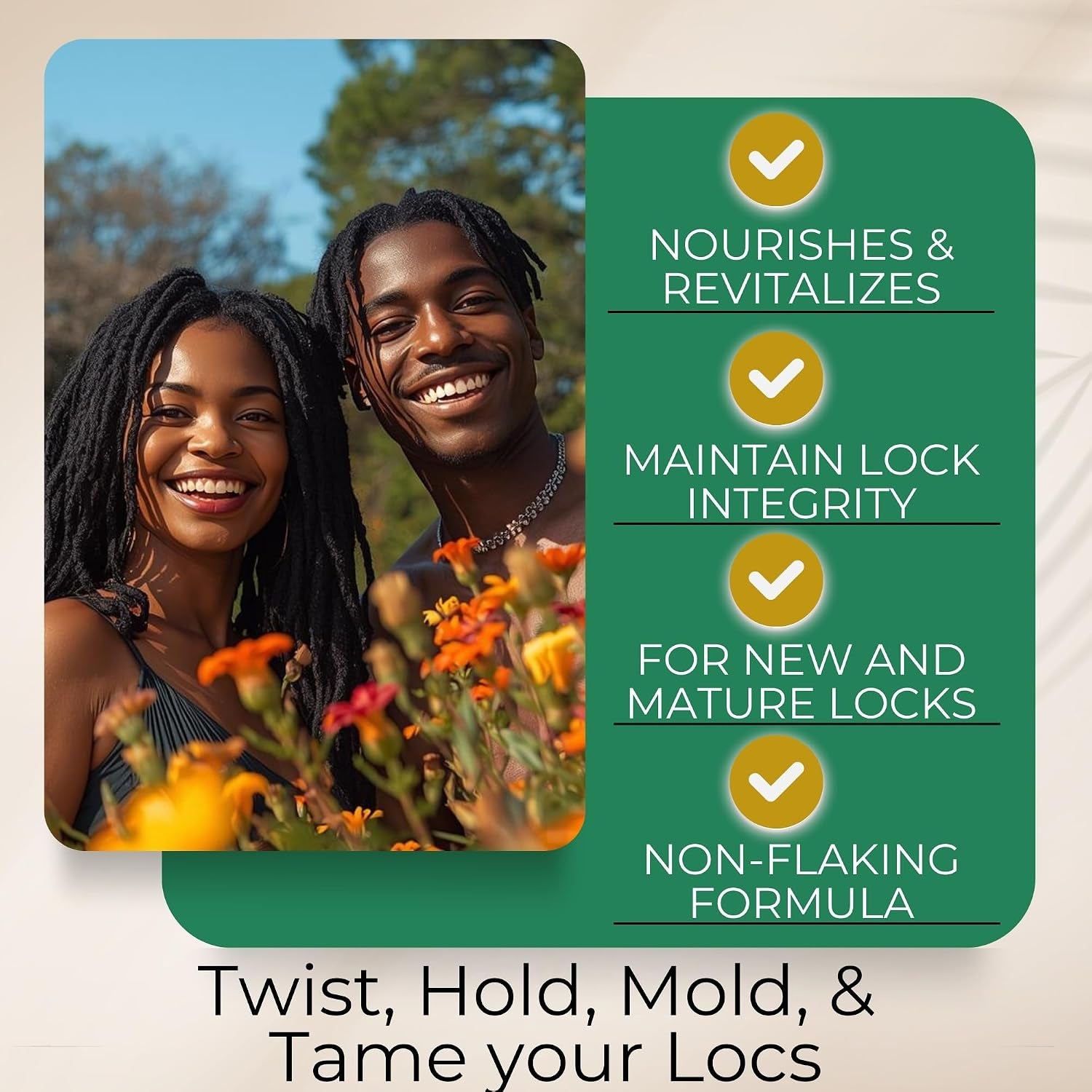Dreadlock Locking Gel for Retwists, Braids | No Buildup