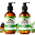 3-In-1 Hair Shampoo and Conditioner Set-Natural Formulas Cleansing & Nourishing Scalp Shampoo & Conditioner-All Hair Types-Set of 2
