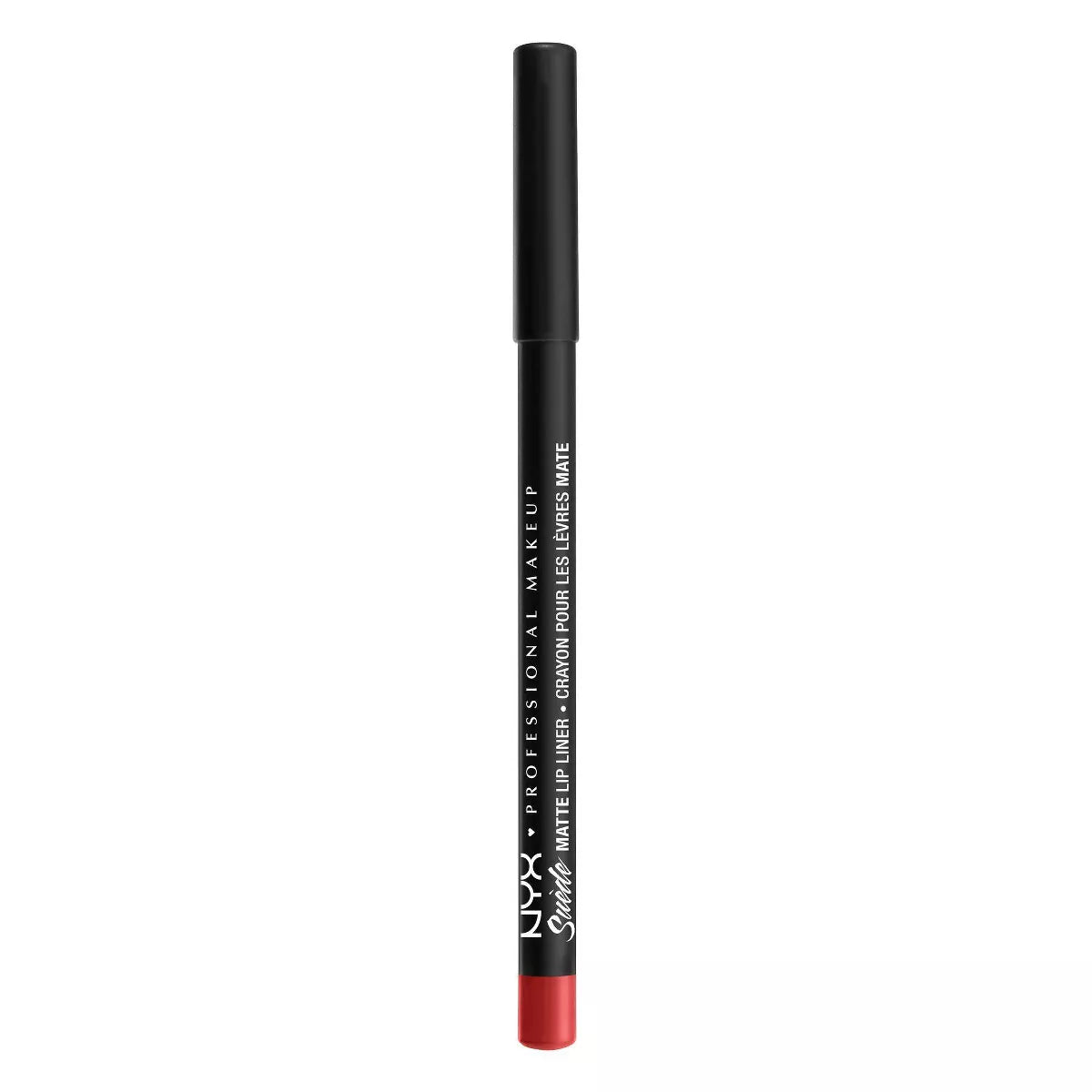 NYX Professional Makeup Suede Matte Velvet Smooth Vegan Lip Liner - 0.035Oz