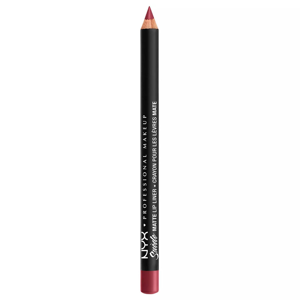 NYX Professional Makeup Suede Matte Velvet Smooth Vegan Lip Liner - 0.035Oz
