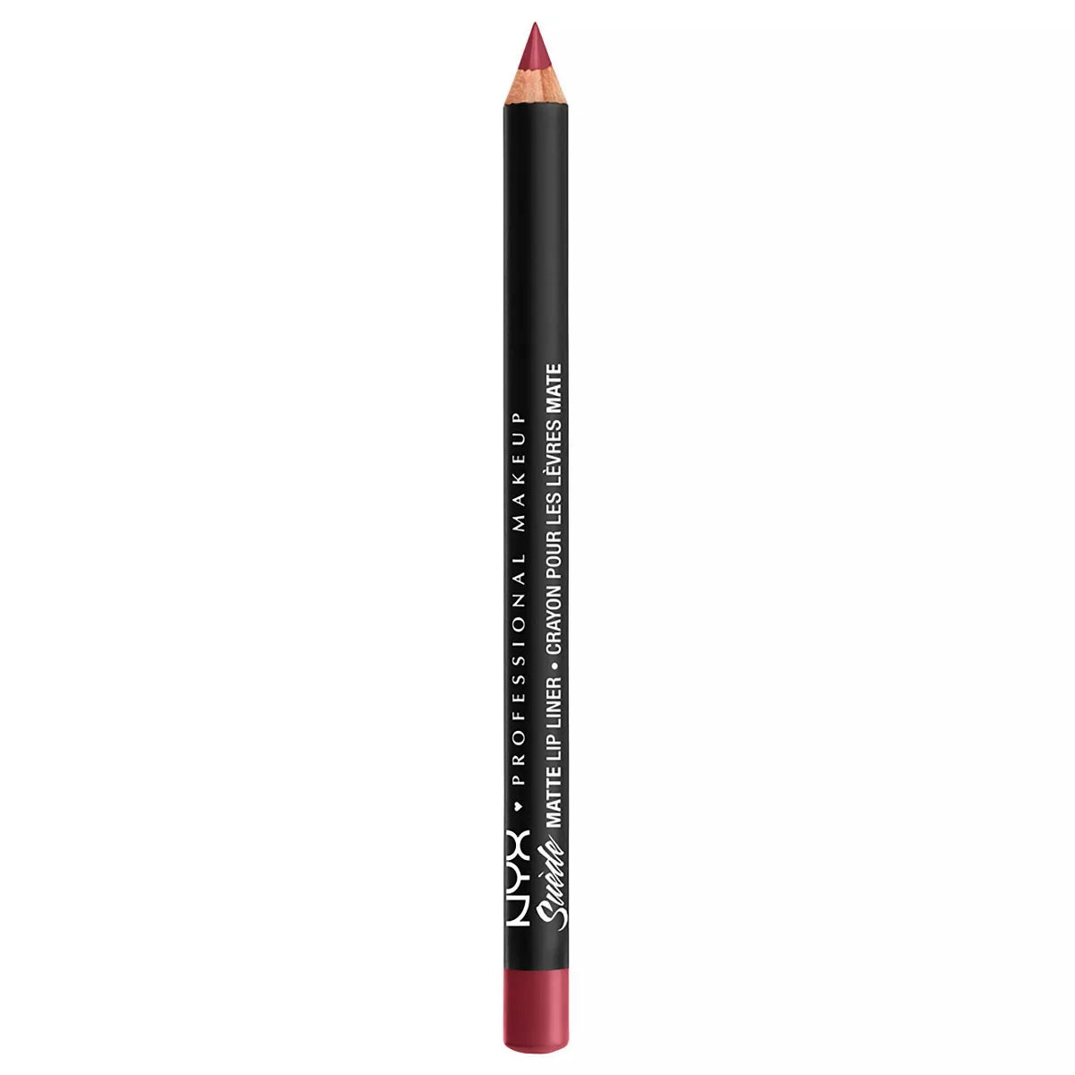 NYX Professional Makeup Suede Matte Velvet Smooth Vegan Lip Liner - 0.035Oz