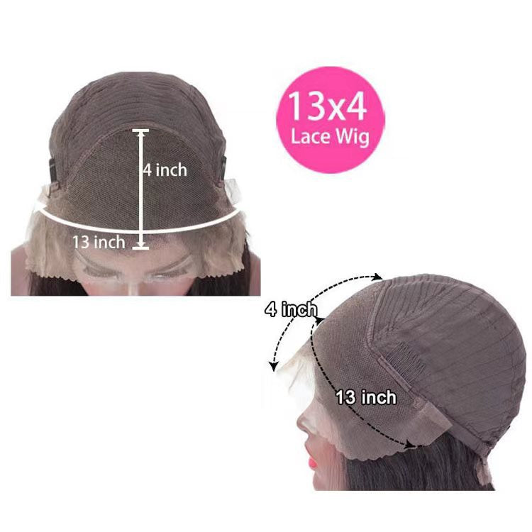 Front Lace Wig 100% Human Hair
