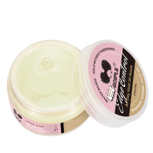 80G Extra Hold Edge Control Gel for Wig 4C Hair 24 Hour Long Lasting Control Gel No-Greasy Edge Smoothing Break Hair Styling Wax