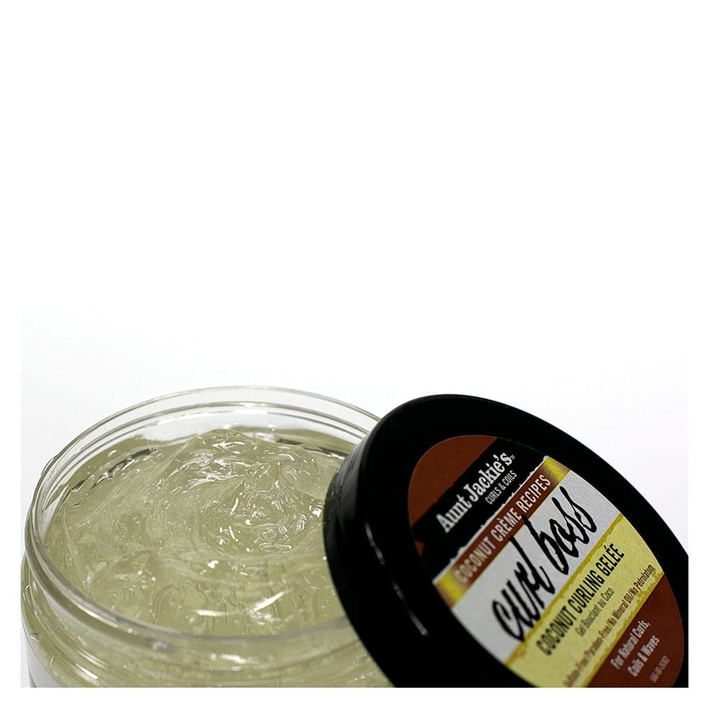 Coconut Crème Recipes Curl Boss Coconut Curling Hair Gel for Natural Curls, Coils and Waves, 15 Oz