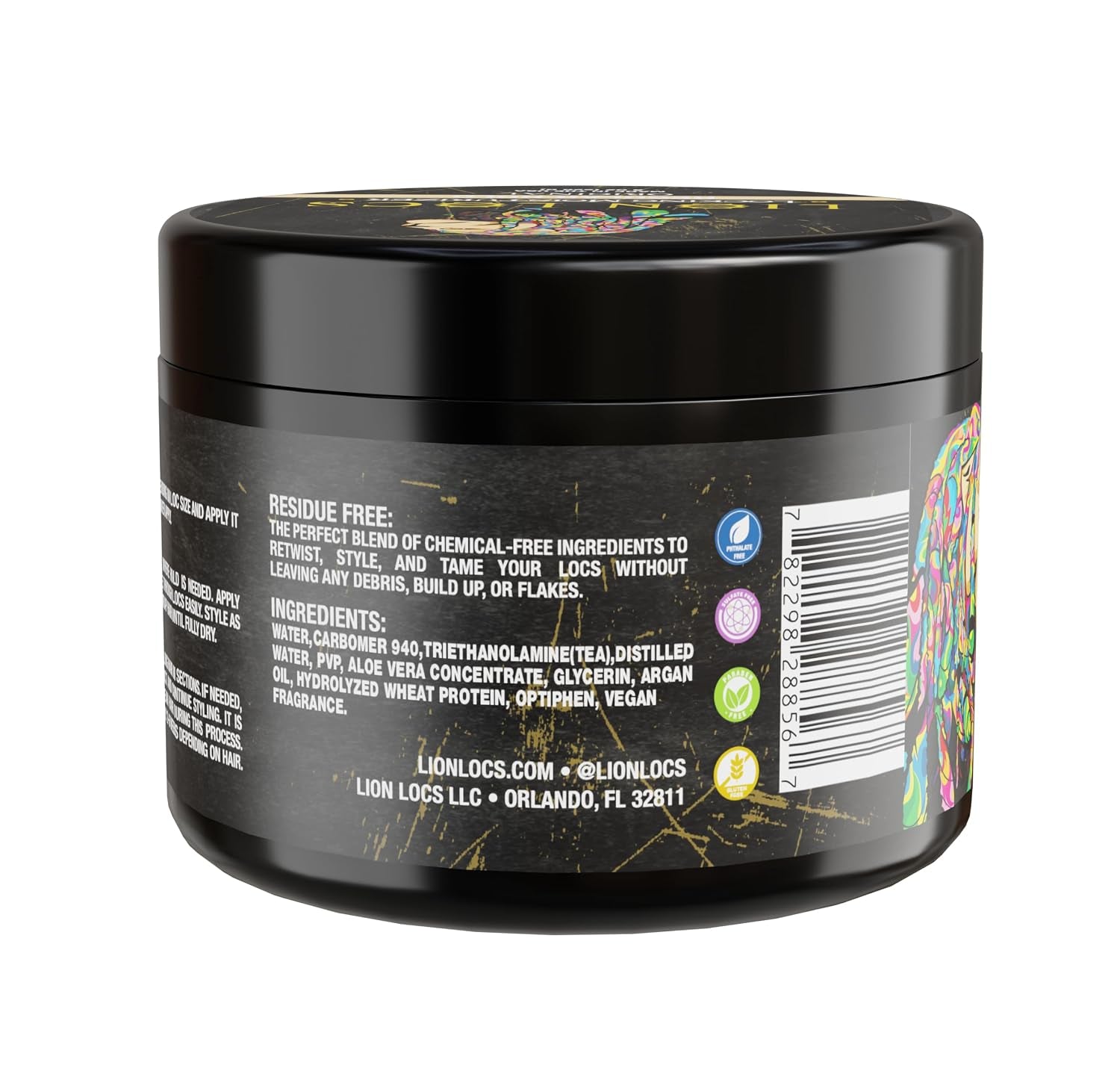 Dreadlock Locking Gel for Retwists, Braids | No Buildup