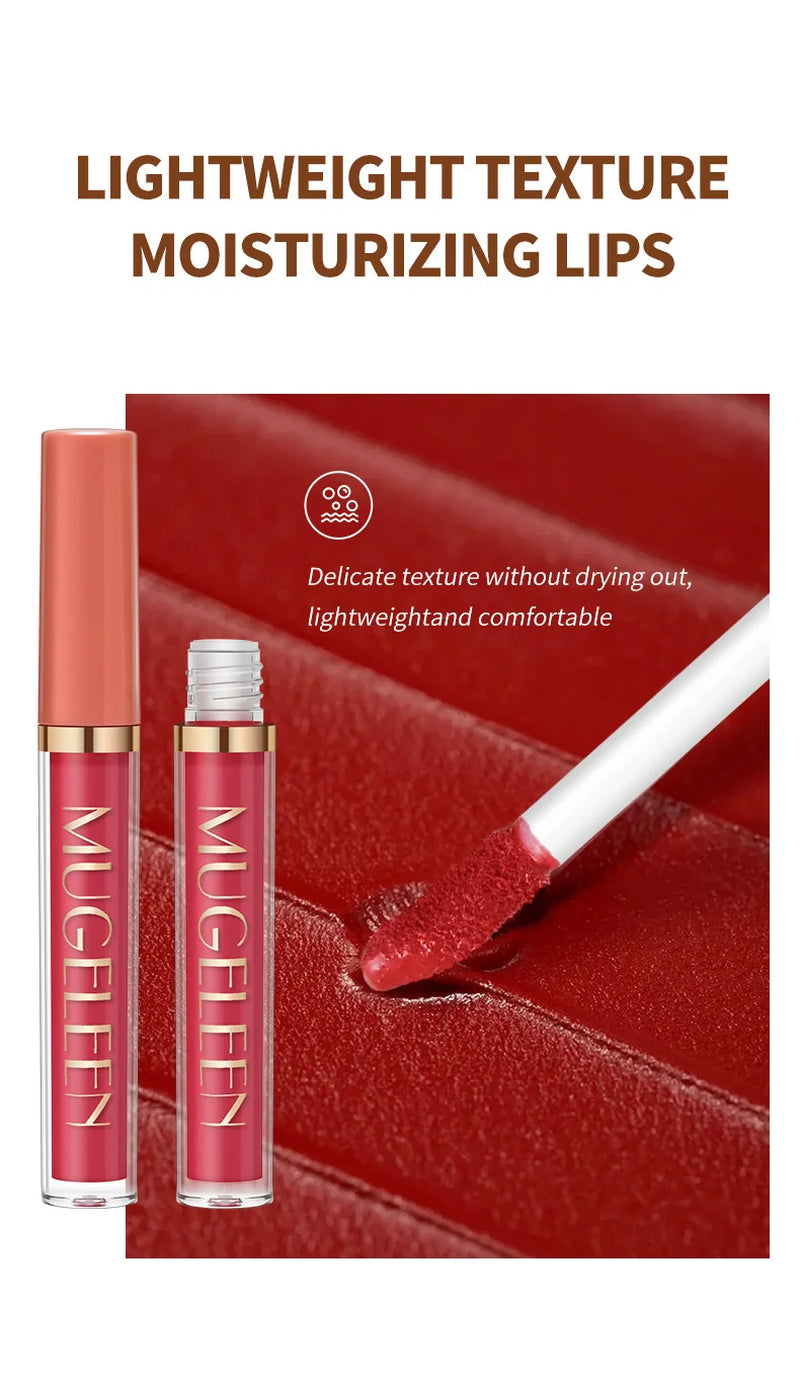 CALLCALL LING Transfer-Proof Velvet Matte Liquid Lipstick Set - 6-Piece Set , Long-Lasting Non-Smudge