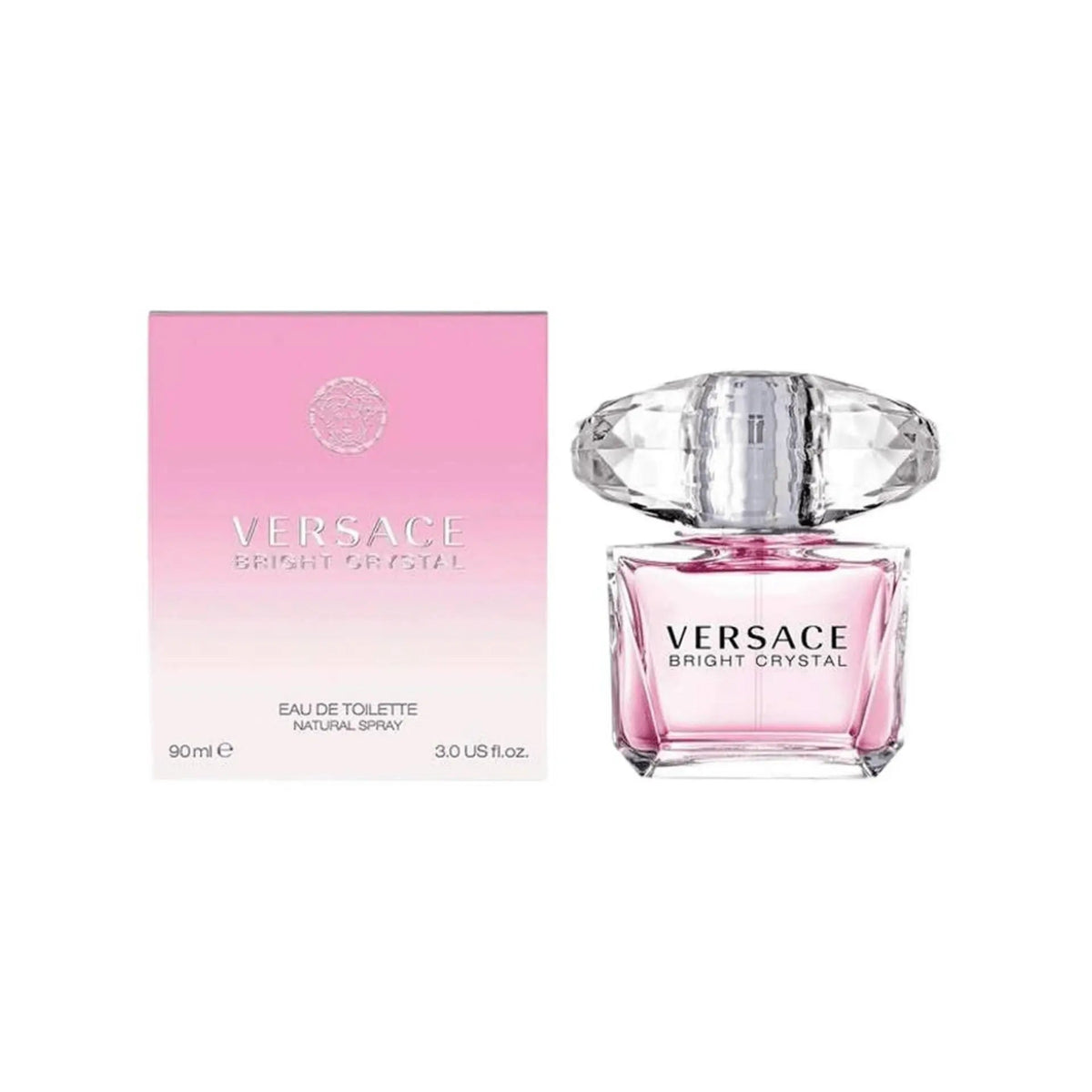Versace Bright Crystal EDT for Women – 3.0 oz
