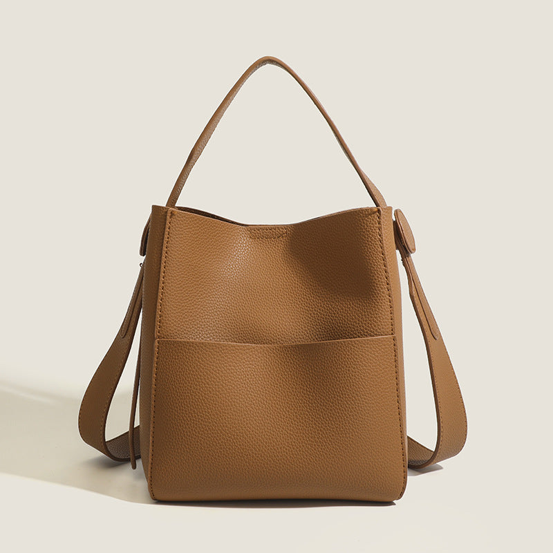 Women's Retro Commuter Crossbody Bag – Vintage Style Shoulder Purse