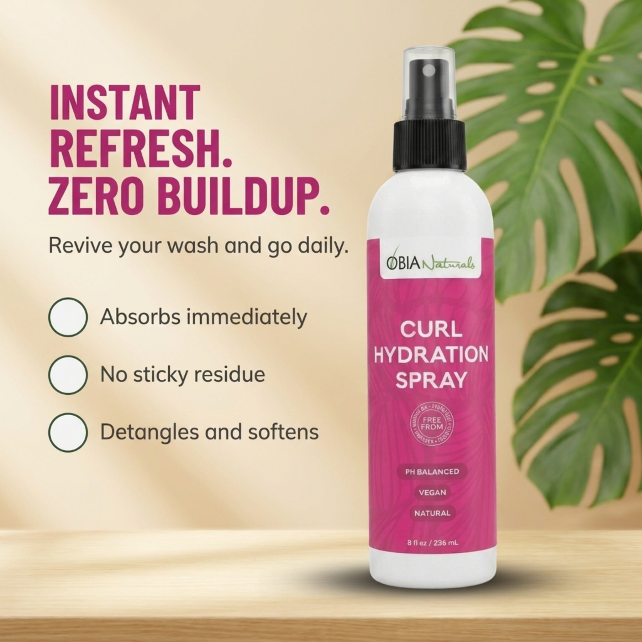 Curl Hydration Spray – Curl Refresher