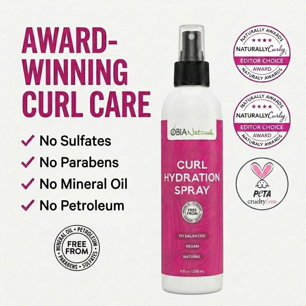 Curl Hydration Spray – Curl Refresher