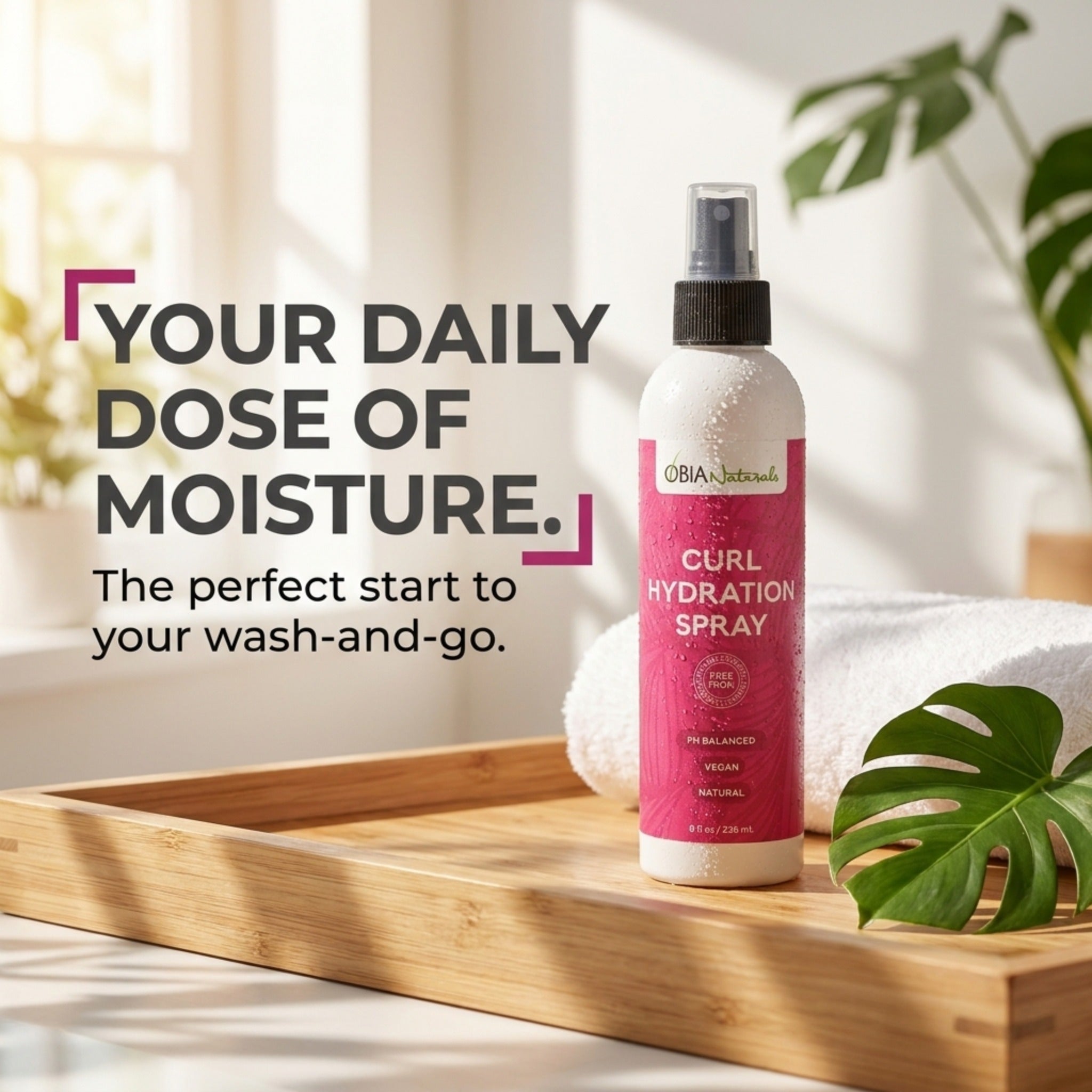 Curl Hydration Spray – Curl Refresher