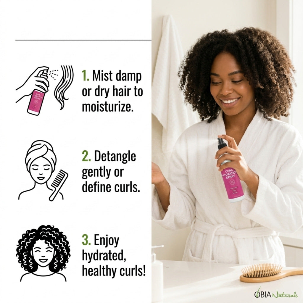Curl Hydration Spray – Curl Refresher