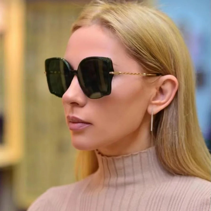 Trendy Cat Eye Sunglasses – UV400 Luxury Shades for Women