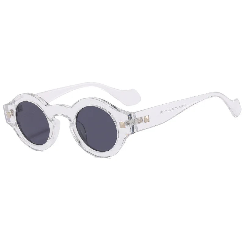 Vintage Small Round Sunglasses – UV400 Retro Shades for Women & Men