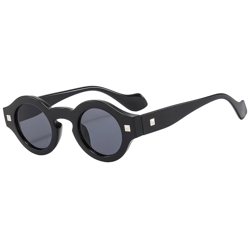 Vintage Small Round Sunglasses – UV400 Retro Shades for Women & Men