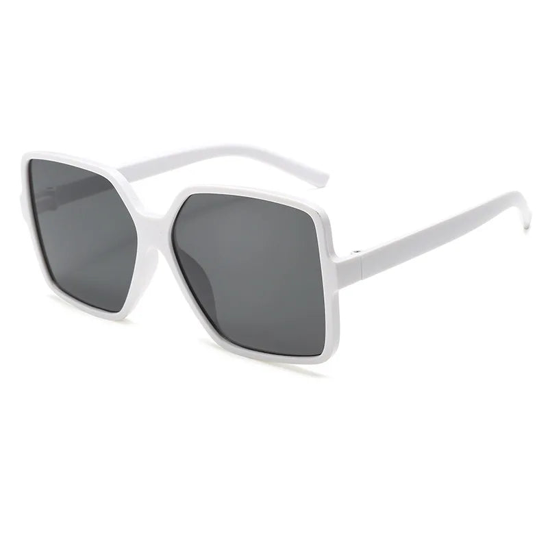 Oversize Square Gradient Sunglasses – UV400 Luxury Shades for Women
