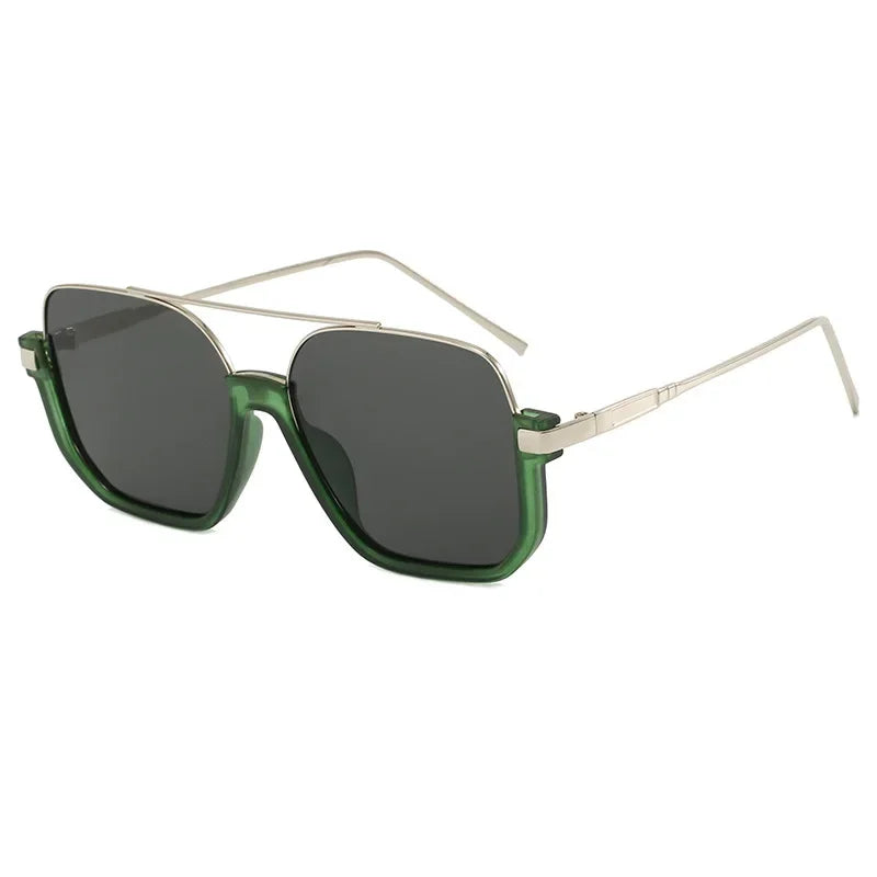 Oversized Square Sunglasses – UV400 Fashion Shades for Women & Men