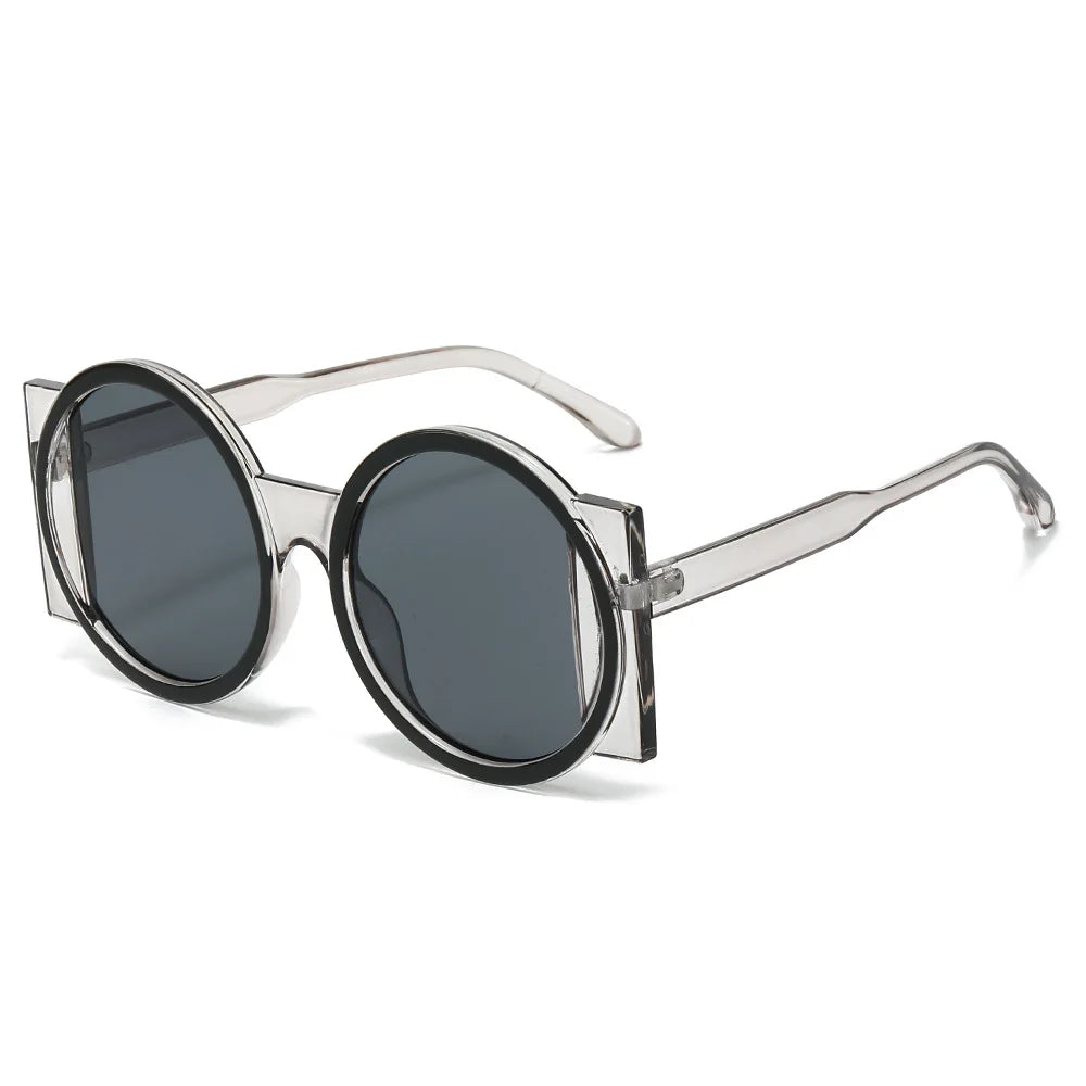 Vintage Round Sunglasses – UV400 Fashion Shades for Women & Men