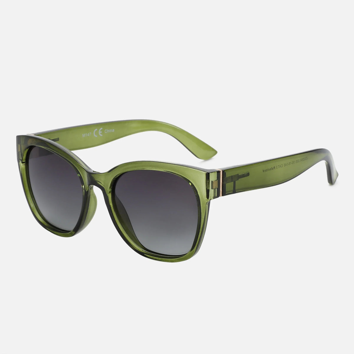 ZENOTTIC Oversized Cat Eye Polarized Sunglasses – UV400 Retro Shades for Women
