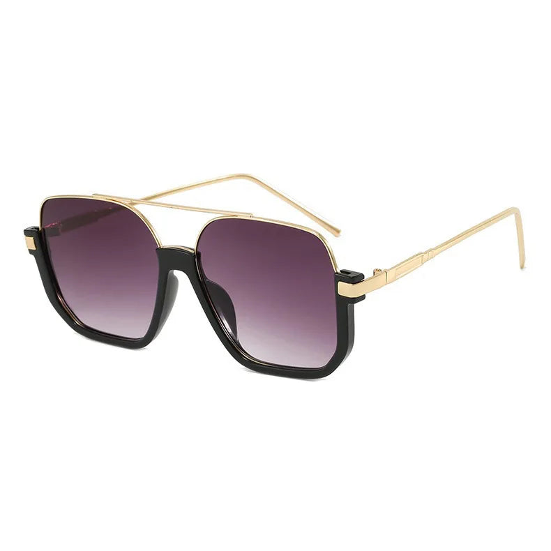 Oversized Square Sunglasses – UV400 Fashion Shades for Women & Men