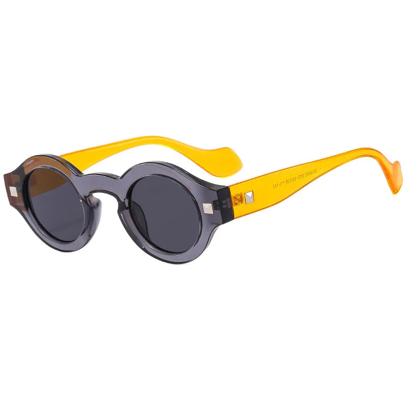 Vintage Small Round Sunglasses – UV400 Retro Shades for Women & Men
