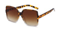Oversize Square Gradient Sunglasses – UV400 Luxury Shades for Women