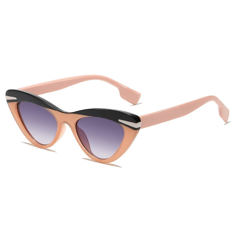 Fashion Cat Eye Sunglasses – Vintage UV400 Shades for Women