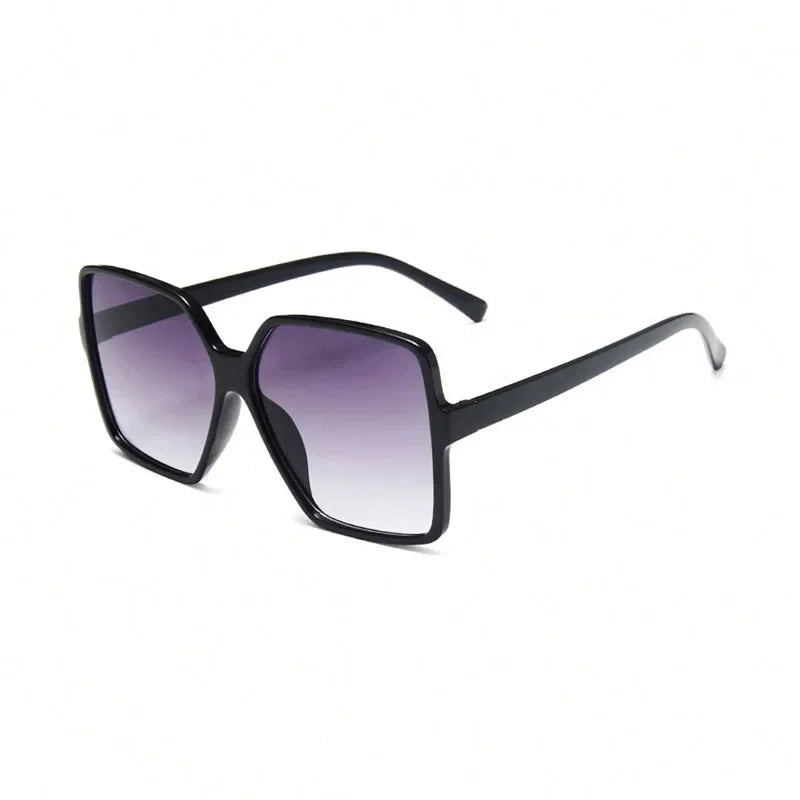 Oversize Square Gradient Sunglasses – UV400 Luxury Shades for Women