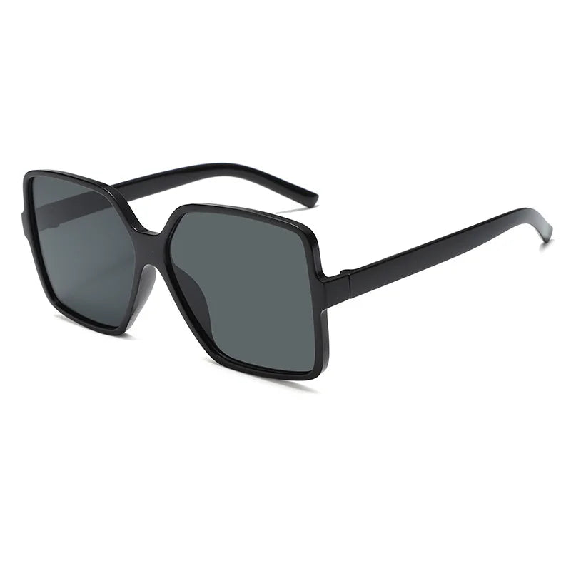 Oversize Square Gradient Sunglasses – UV400 Luxury Shades for Women