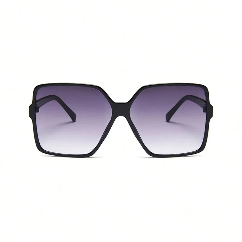 Oversize Square Gradient Sunglasses – UV400 Luxury Shades for Women