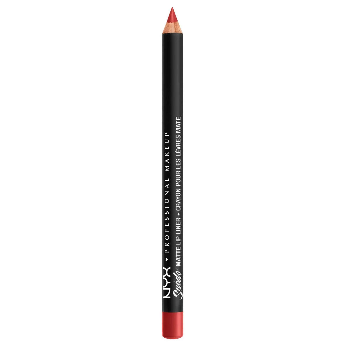 NYX Professional Makeup Suede Matte Velvet Smooth Vegan Lip Liner - 0.035Oz