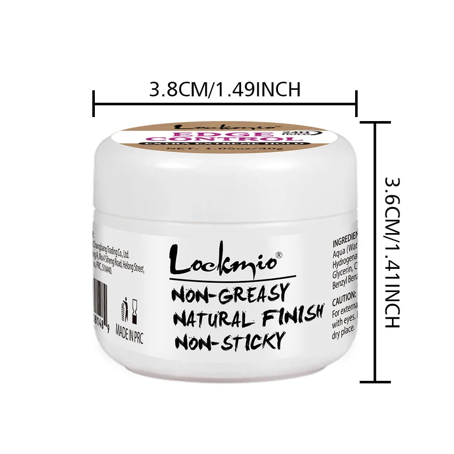 30G Baby Bangs Styling Gel Hair Pomade Edge Control Wax for Wigs Women 24 Hour Long Lasting Edges Control Hair Wax Cream