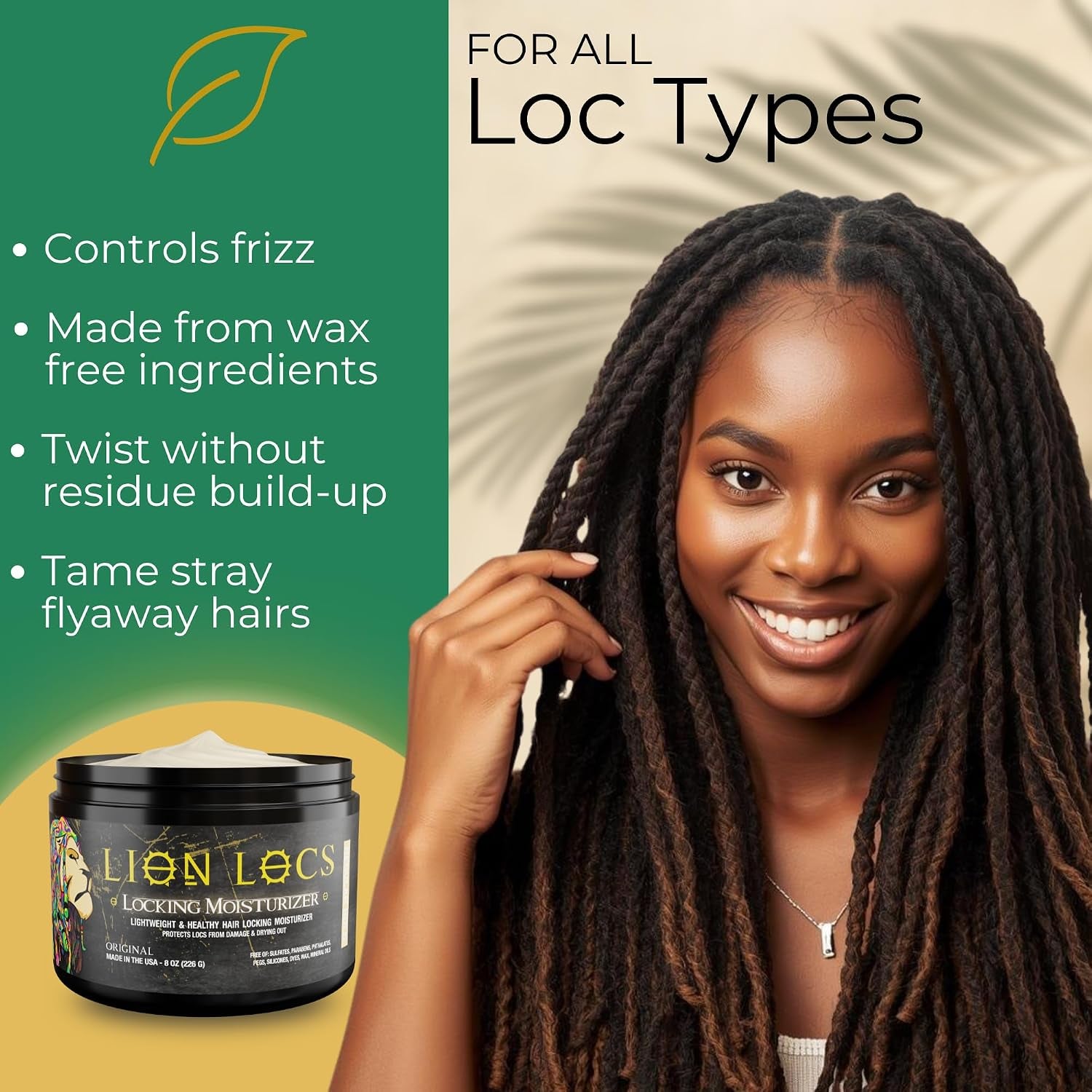 Dreadlock Locking Gel for Retwists, Braids | No Buildup