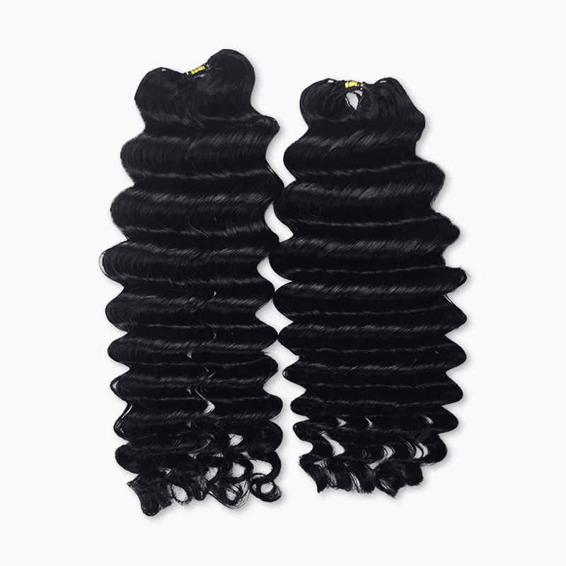 StariaHair Deep Wave Crochet Human Hair Extension