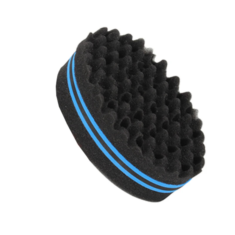 Barber Shop Men Hair Braider Twist Sponge Gloves African Hair Styling Fork Comb Hair Curls Foam for Salon Hairdressing Tools