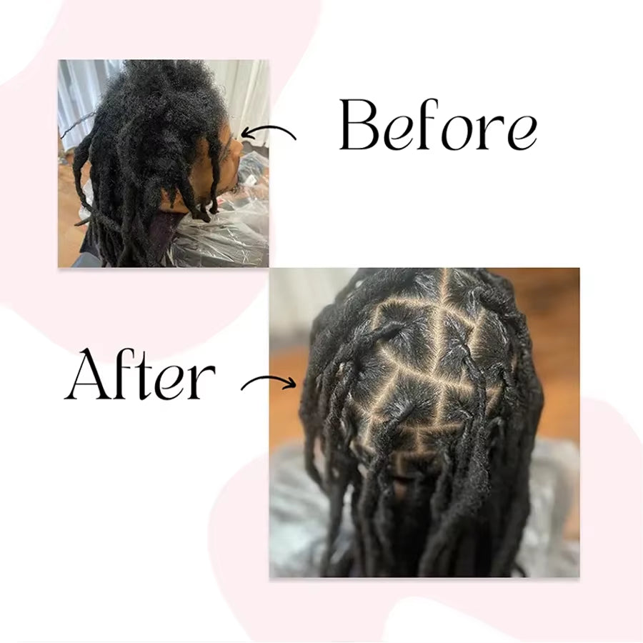 9.5Oz Rose Water Locking Gel Strong Hold Dreadlocks Moisturizer anti Frizz Hair Gel Locks and Twist Braid Conditioner