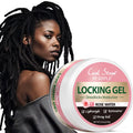 9.5Oz Rose Water Locking Gel Strong Hold Dreadlocks Moisturizer anti Frizz Hair Gel Locks and Twist Braid Conditioner