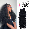 StariaHair Deep Wave Crochet Human Hair Extension